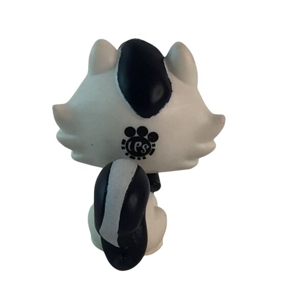 Littlest Pet Shop LPS #319 Glossy Felinsky Cat #320 Inkwell Felinsky Kitten - Picture 4 of 11